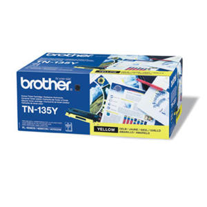 Toner Brother TN-135Y Yellow do drukarki (Oryginalny) - 2853216849