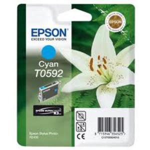 Tusz Epson T0592 Cyan do drukarek (Oryginalny) [13 ml] - 2853216557