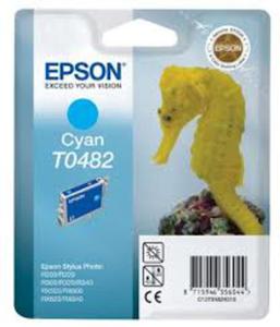 Tusz Epson T0482 Cyan do drukarek (Oryginalny) [13 ml] - 2853216561