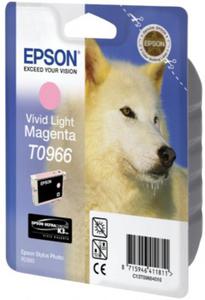 Tusz Epson T0966 Light Magenta do drukarek Epson (Oryginalny) [11.4 ml] - 2853216576