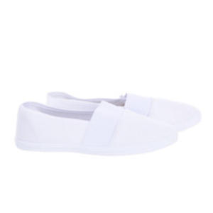 Espadryle teniswki Damskie Slip On Underline 1405 Biae - 2863840165