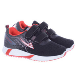 Chopice Buty Sportowe Na Rzepy Nino LINSHI A4106 Czarne - 2868883562