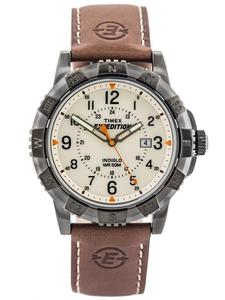 TIMEX T49990 - Brzowy - 2844534311