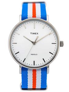 TIMEX TW2P91100 - Niebieski || Biay - 2844986520