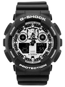 CASIO GA-100BW 1A - Dostpny od rki! Wysyka do 24h! Kup na raty! Gwarancja! - Czarny - 2856556766