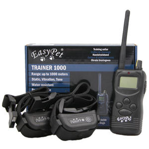 Obroa elektryczna do tresury 2 psów - EasyPet TRAINER 1000