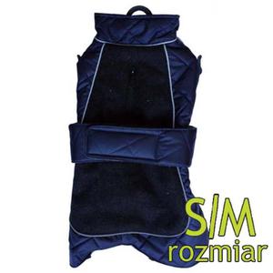 Przeciwdeszczowa derka dla psa - Quilted Thermal Navy S/M - 2847540449