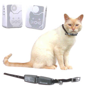 Kitty Phone Deluxe + elektroniczny dzwonek dla kota - 2827560309