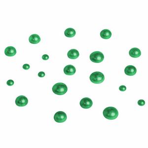 Ppereki szklane, 3+5+6 mm, zielone, op. 65 szt. [14-090-29] - 2829373676