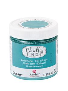 Farba kredowa - Chalky Finish, Escape, turkus indyjski, op. 118 ml. [38-867-392] - 2829374961