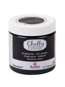 Farba kredowa - Chalky Finish, Carbon, czarny, op. 118 ml. [38-867-574] - 2829374972