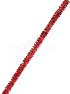 Druciki kreatywne metaliczne czerwone, 9mm, 50cm, op.10szt. [52-105-56] - 2829375317