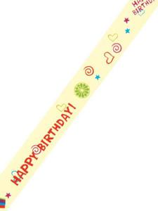 Tama Washi, Happy Birthday, samoprzylepna, 15 m [57-171-000] - 2861272150