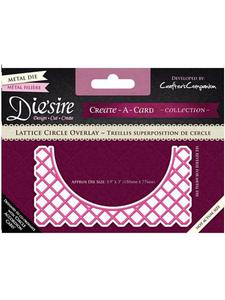 Wykrojnik Diesire Create a Card-, Lattice Circle Overlay, Nakadka [59-971-000] - 2861272291