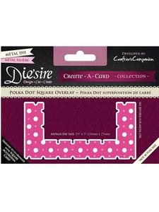 Wykrojnik Diesire Create a Card-, Polka Dot Square Overlay, Nakadka [59-972-000] - 2861272292