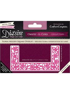 Wykrojnik Diesire Create a Card-, Floral Square Overlay, Nakadka [59-973-000] - 2829376338