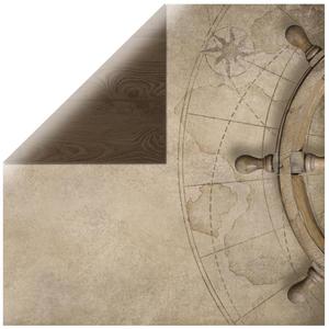 Papier do scrapbookingu: Captain's Wheel, Koo sterowe, 30,5x30,5 cm [60-614-000] - 2829376446