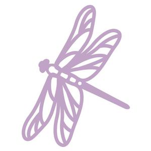 Wykrojnik metalowy, Dovecraft, Waka, Dragonfly, 6,5x4,5cm [60-659-000] - 2861272353