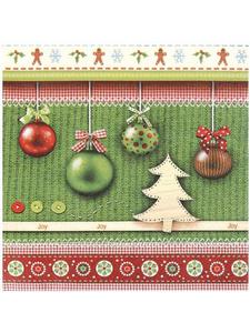 Serwetka, Joy Christmas, 33x33 cm [75-344-000] - 2829376868