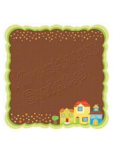 Papier do scrapbookingu: Transportation, Domki, 30.5x30.5 cm, 190g [79-482-000] - 2838790243