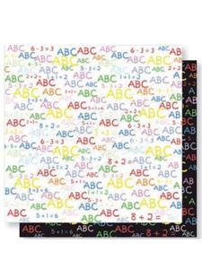 Papier do scrapbookingu: ABC, 30,5x30,5 cm, 190g [79-504-000] - 2838790247