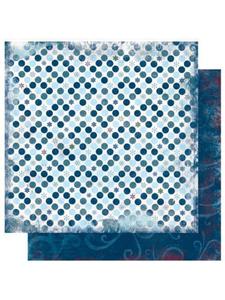 Papier do scrapbookingu: Midnight Frost Dot, 30,5x30,5 cm [79-738-000] - 2845505613