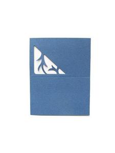 Karta stoowa Branch, 8x5 cm, niebieski, op. 4 szt. [80-704-376] - 2857383339