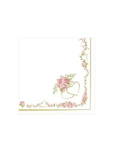 Serwetka 33x33 cm, Forever Love [SDL006800] - 2861273501