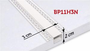 Listwa PCV do boniowania H=3cm L=3mb zamkni - 2829287101