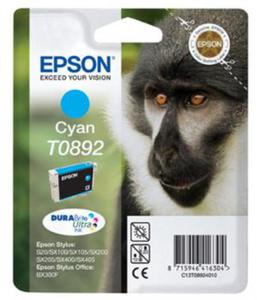 Epson Tusz T0892 Cyan do Stylus S20/SXx05/ - 2852118755