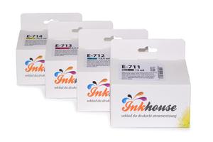 Inkhouse Zestaw do Epson D78/DX4000 CMYK 4 tusze - 2852119124