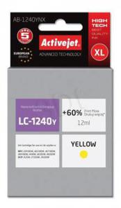 Tusz Activejet AB-1240YNX (Brother LC1240Y/1220Y) supreme XL 12ml yellow - 2856679719