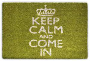 Wycieraczka Keep Calm green - 2832342004