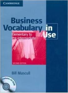Business Vocabulary in Use: Elementary to Pre-intermediate with Answers and CD-ROM (Vocabulary in Use Book/CD Rom) - 2875655557