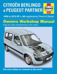 Citroen Berlingo & Peugeot Partner Petrol & Diesel: 1996 to 2010 (Haynes Service and Repair Manuals) - 2875660295