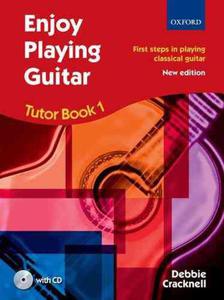 Enjoy Playing Guitar Tutor Book 1 + CD: First steps in playing classical guitar - 2875660977