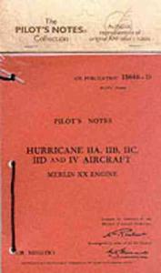 Hawker Hurricane IIA, IIB, IIC, IID and IV (Air Ministry Pilot's Notes) - 2875661296