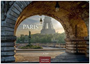Paris 2024 calendar L 35x50cm Kalendarz Pary - 2876006253
