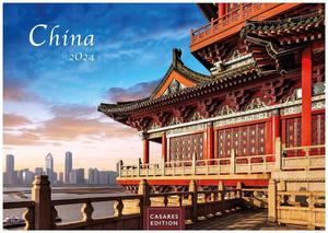 China 2024 calendar L 35x50cm Kalendarz Chiny - 2876006257