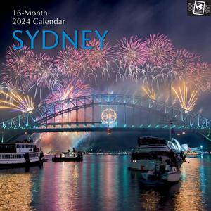 Sydney 2024 calendar 30x30 kalendarz Australia - 2876603931