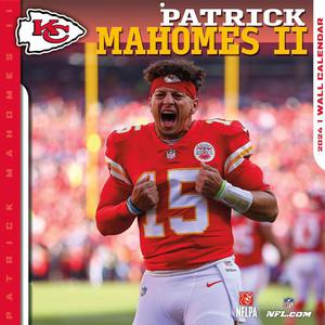 Kansas City Chiefs Patrick Mahomes 2024 calendar NFL kalendarz futbol - 2876603957