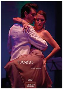 Tango color 2024 calendar taniec Kalendarz 35x50 - 2876911124