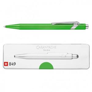 Dugopis automatyczny CARAN D'ACHE 849 POP LINE FLUO M w pudeku zielony 1 szt /CD849-730/ - 2861793093