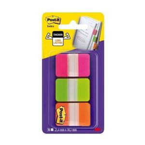 Zakadki indeksujce POST-IT SILNE neonowe 686-PGO 38x25mm, 3x22 /3M-XA004806304/ - 2868900943