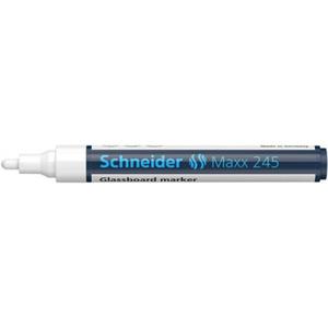 Marker do tablic szklanych okrgy 2-3mm SCHNEIDER MAXX 245 biay /SR124549/ - 2868900948