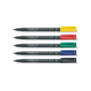 Marker Foliopis/do Cd 0,6mm F okrgy Staedtler Lumocolor czarny /S318-9/ - 2870479131