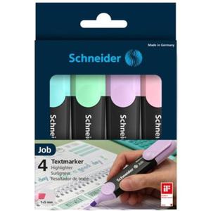 Zakrelacz SCHNEIDER JOB pastel 1-5MM 4 kolory /SR115098/ - 2871589044