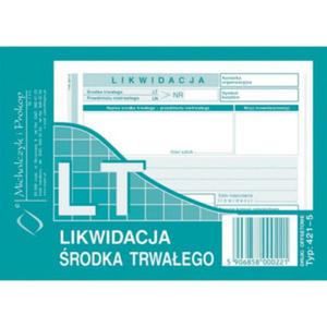 Druk ""Likwidacja rodka Trwaego"" MICHALCZYK I PROKOP A6 421-5 - 2873260876