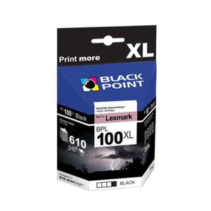 Tusz 100XL zamienny do LEXMARK 14N0820E marki Black Point, black - 2873261209