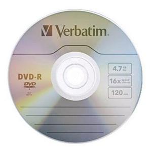 Pyta DVD-R 4 7GB VERBATIM 16x cake szt50 -ver43548- - 2873261446